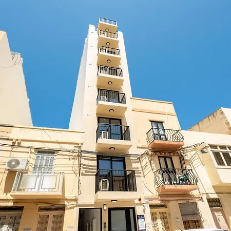 Sea Bliss Apartments With Terrace Just Off Seafront In St Paul'S Bay - By Getawaysmalta Exterior photo