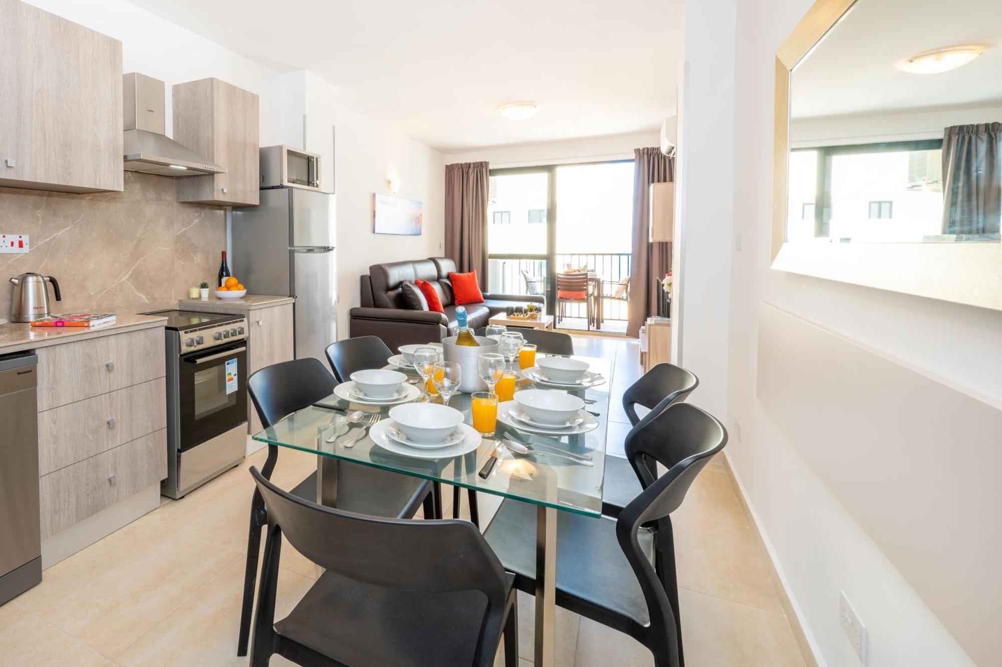 Sea Bliss With Terrace Just Off Seafront In - By Getawaysmalta